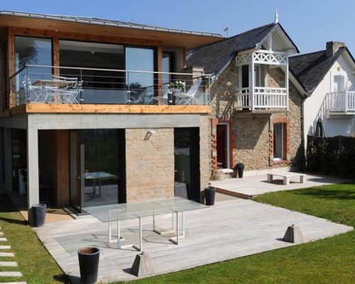 Rénovation et extension d’une maison d’habitation à St Marc sur Mer 44 Photo : Trace & Associés - Architecture et Architecture d'intérieur