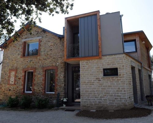 Rénovation et extension d’une maison d’habitation à St Marc sur Mer 44 Photo : Trace & Associés - Architecture et Architecture d'intérieur